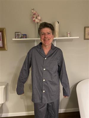 MacGuigan in his pajamas 